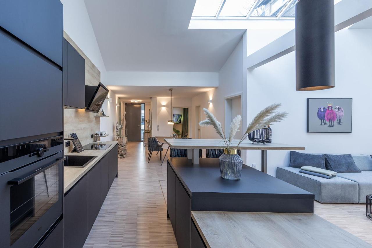 Lichtdurchflutetes Design - Appartement Guetersloh - 90 Qm Exterior photo